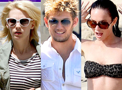 January Jones, Alex Pettyfer, Megan Fox January Jones, Alex Pettyfer, Megan Fox